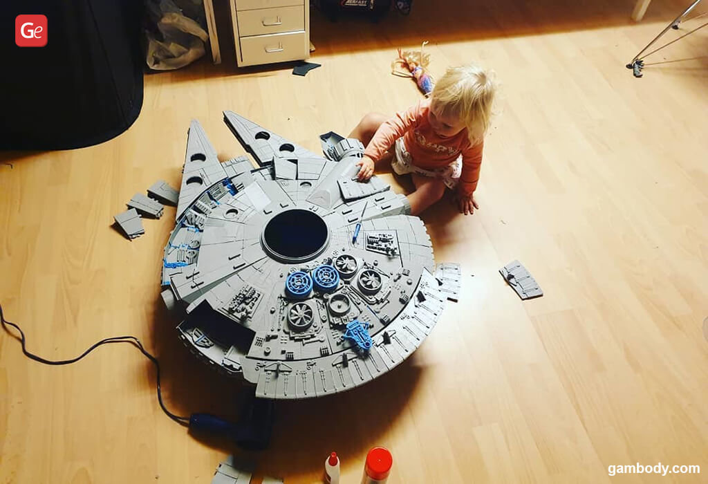 3D print Millennium Falcon