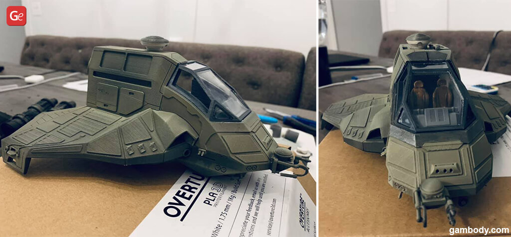 BSG Raptor ship best 3D prints