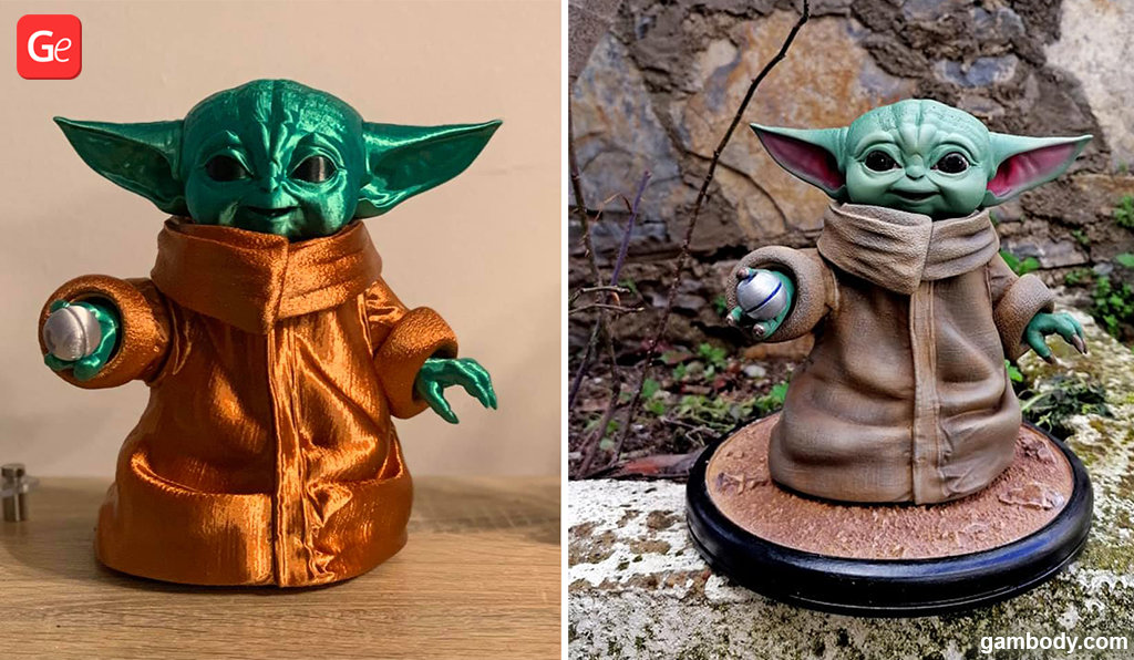 Baby Yoda Best STL file