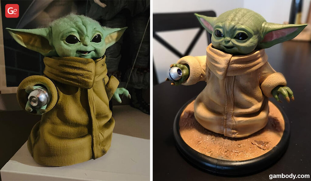 3D printable figures