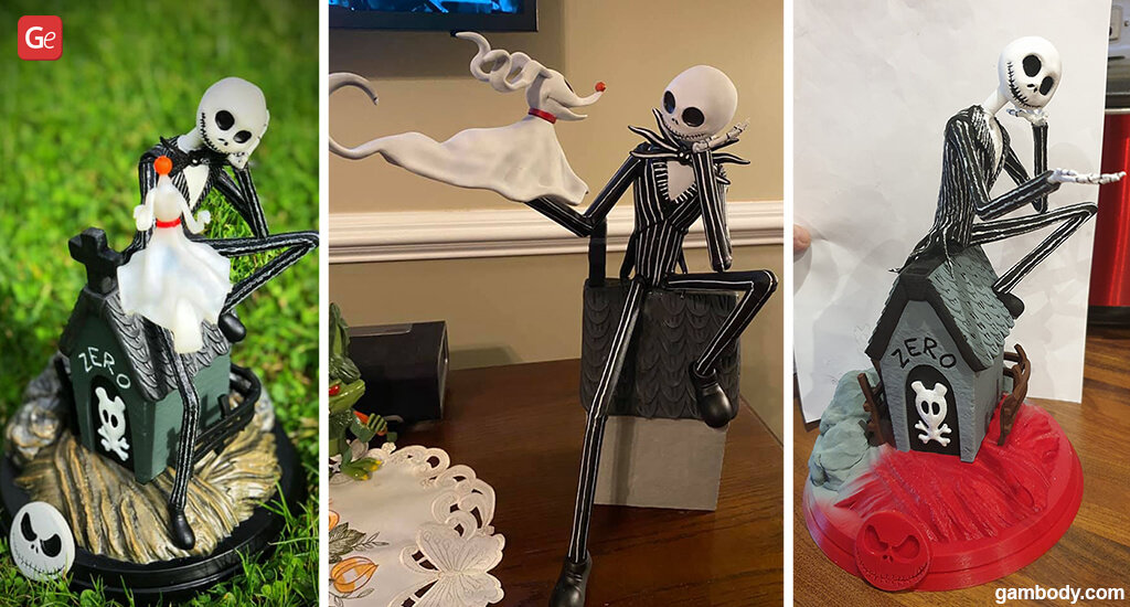 Jack Skellington best 3D prints