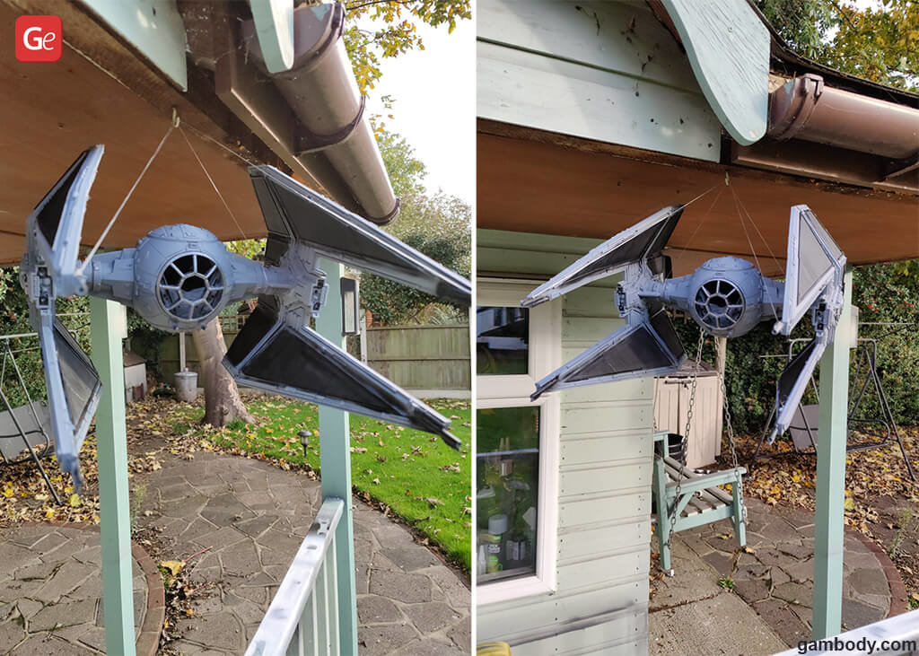 TIE Interceptor spacecraft best 3D prints 2020