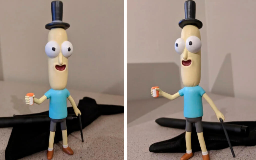 Mr Poopybutthole figure 3D printed