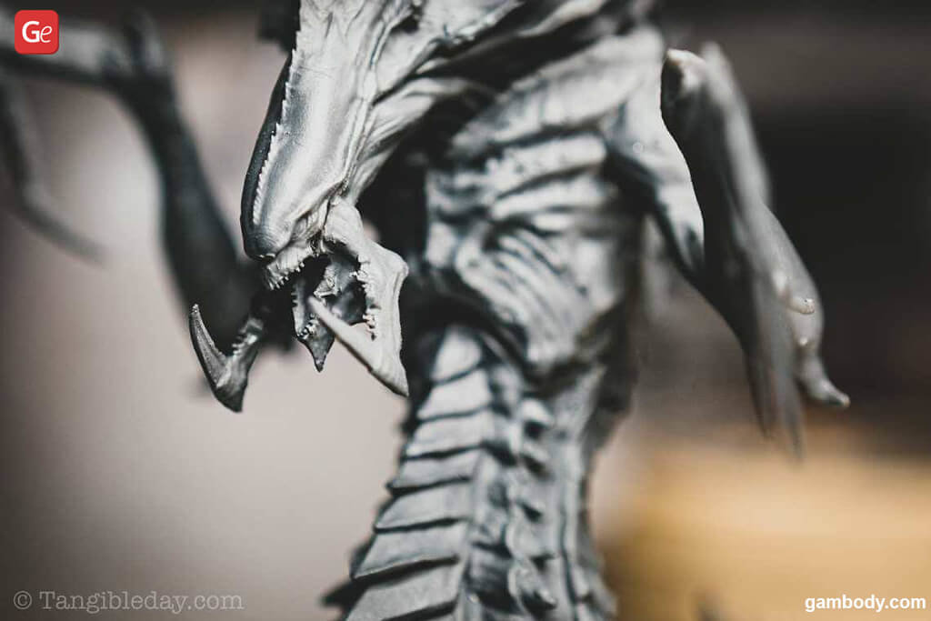 3D printed StarCraft Hydralisk figurine