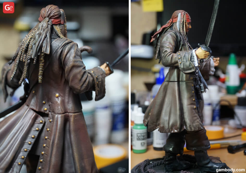 Jack Sparrow 3D Print: Most Famous Pirate Figure for 3D Printing