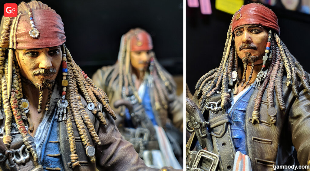 Jack Sparrow 3D print figure