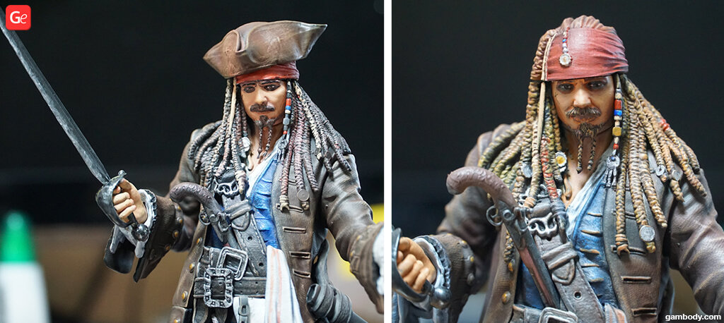 Jack Sparrow 3D print