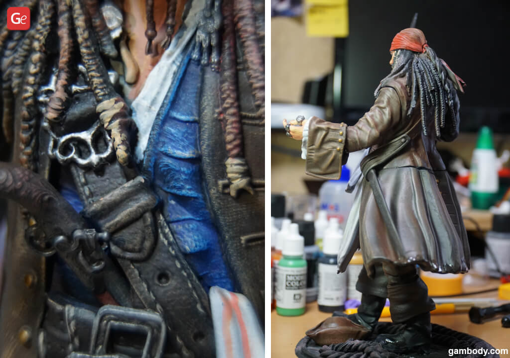 Pirate 3D print Jack Sparrow