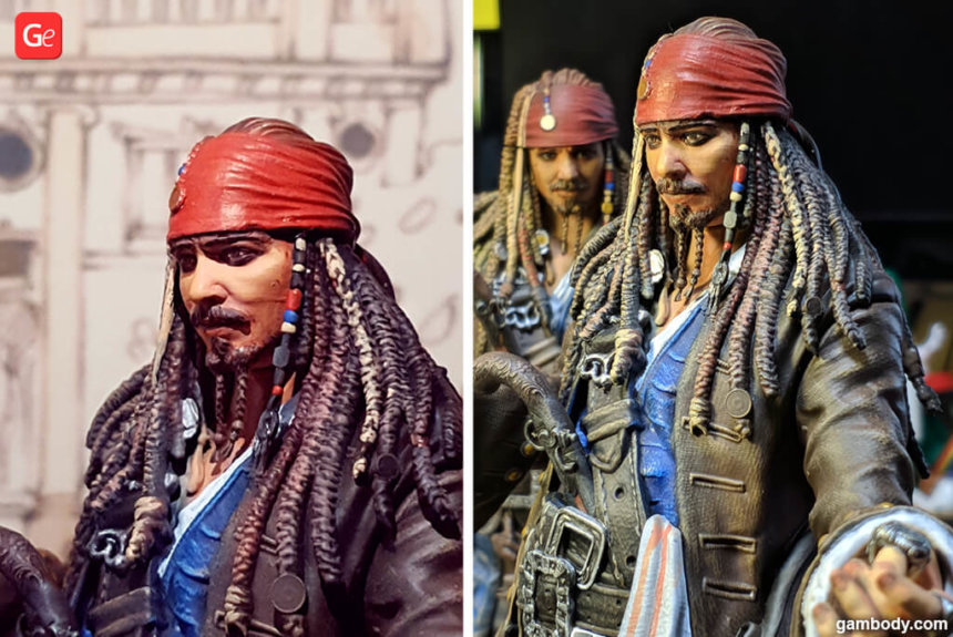 Jack Sparrow 3D Print: Most Famous Pirate Figure for 3D Printing