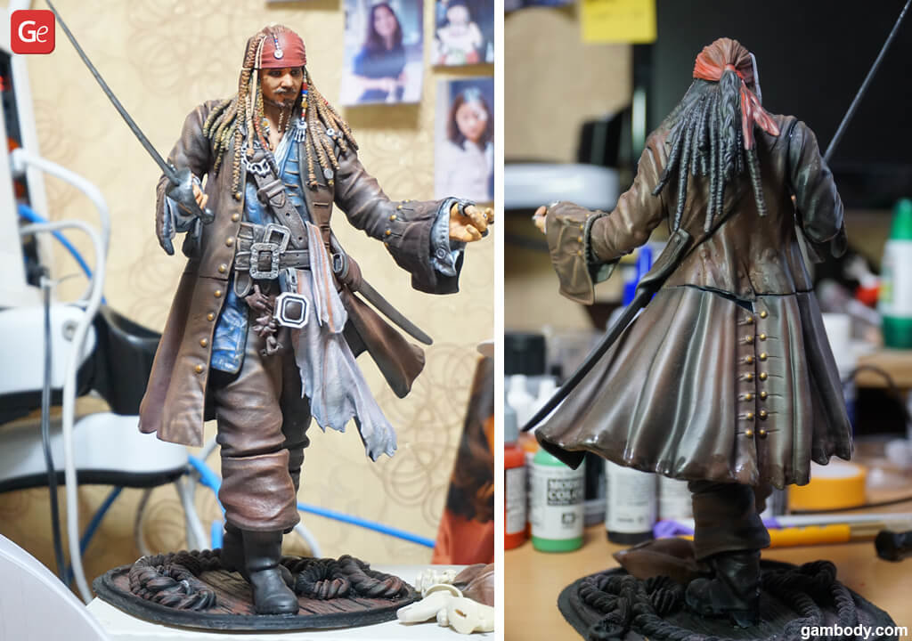 Captain Jack Sparrow figure