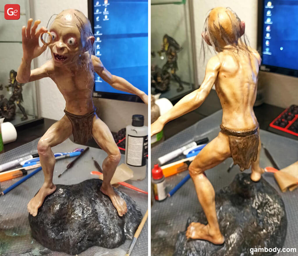 Gollum 3D print