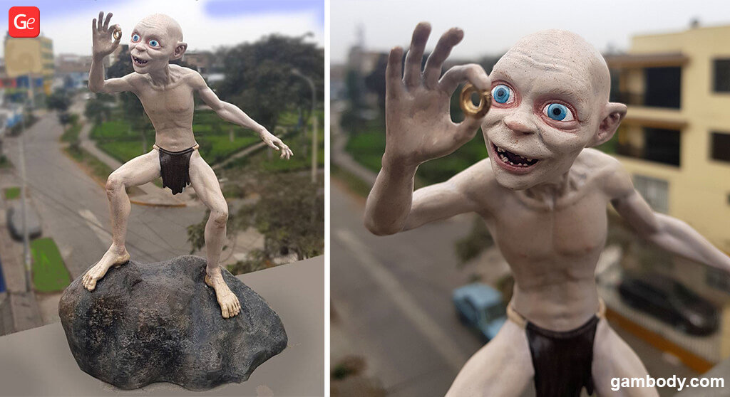 Gollum 3D model