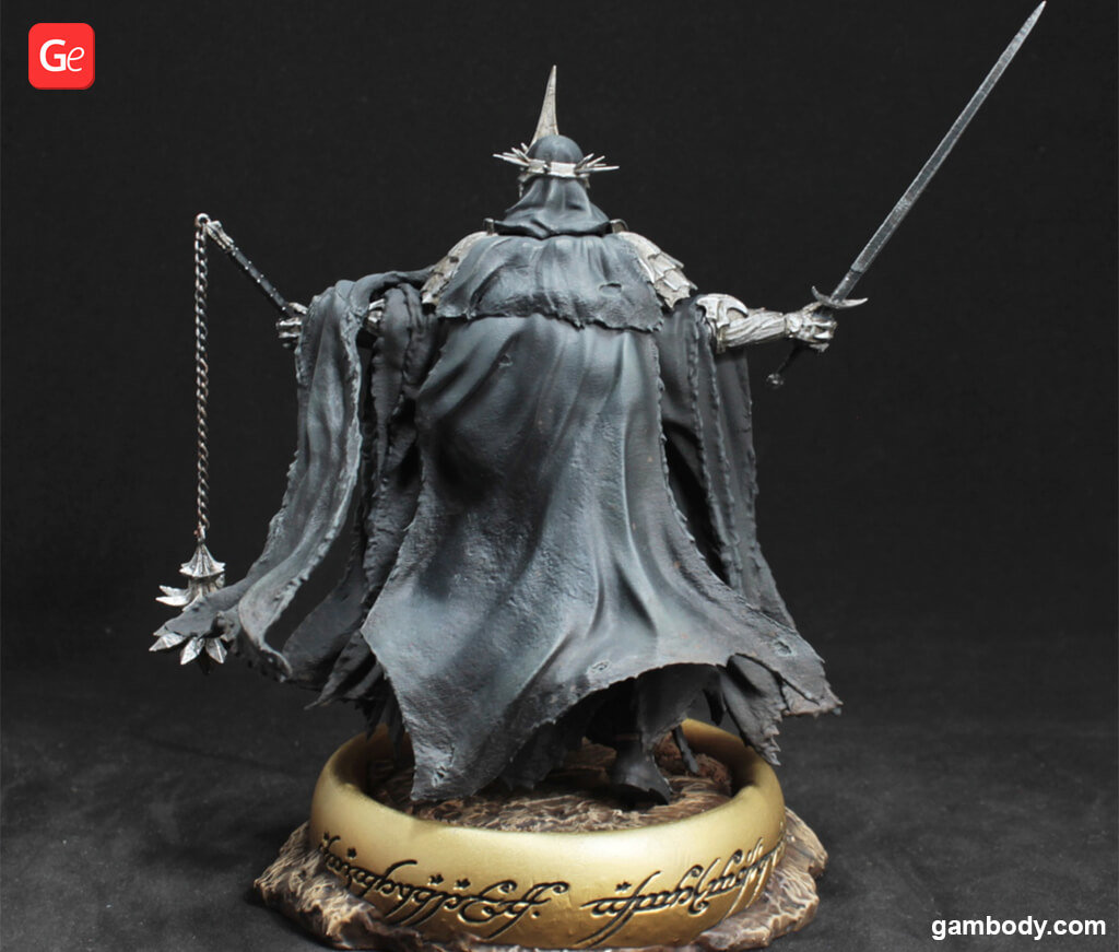 Witch-king of Angmar model 3D printed