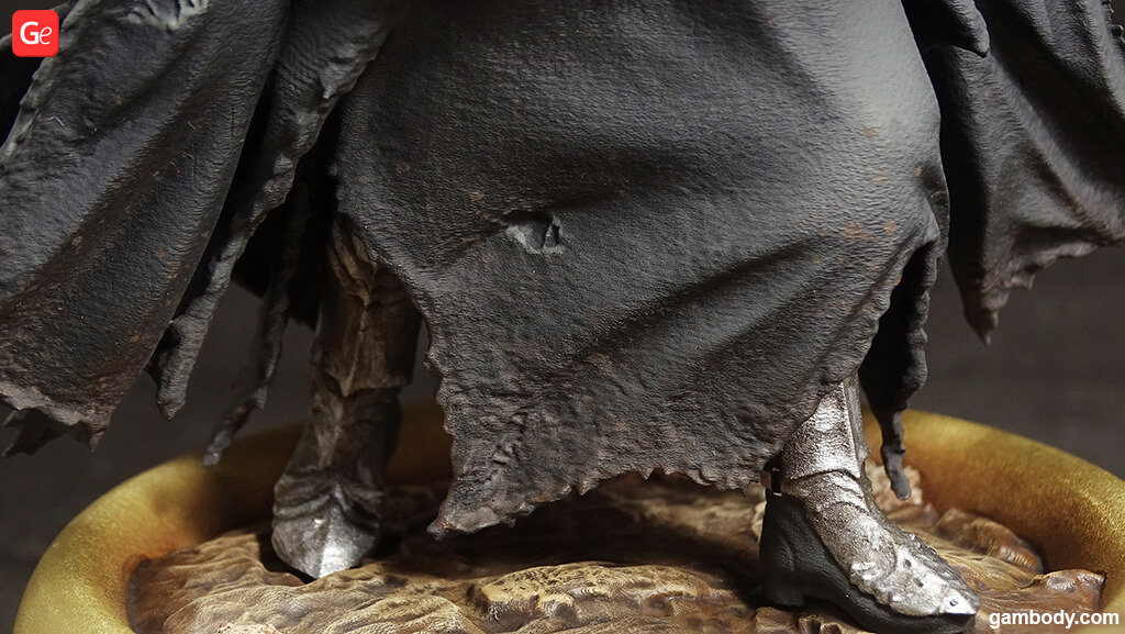 Paint 3D printed model of Nazgul LOTR