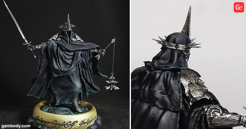 Witch-king of Angmar statue 3D print