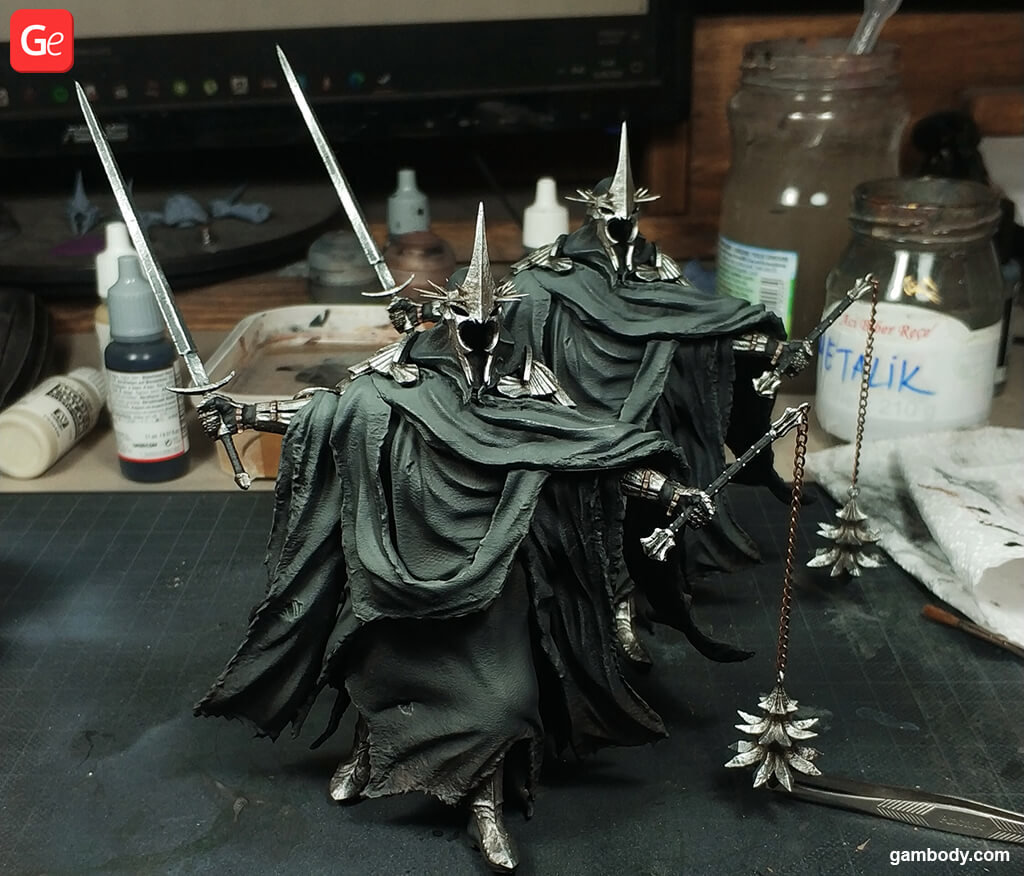 Lord of the Rings Nazgul figure 3D print