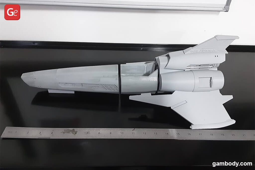 Battlestar Galactica 3D printed Viper