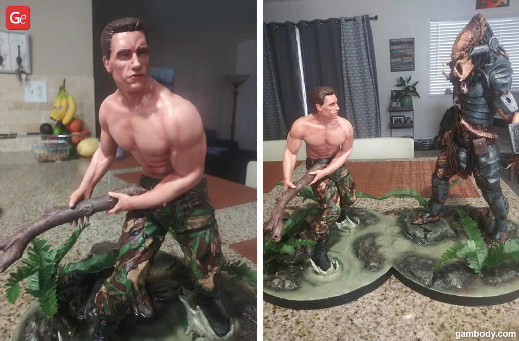 Dutch vs Predator 3D model