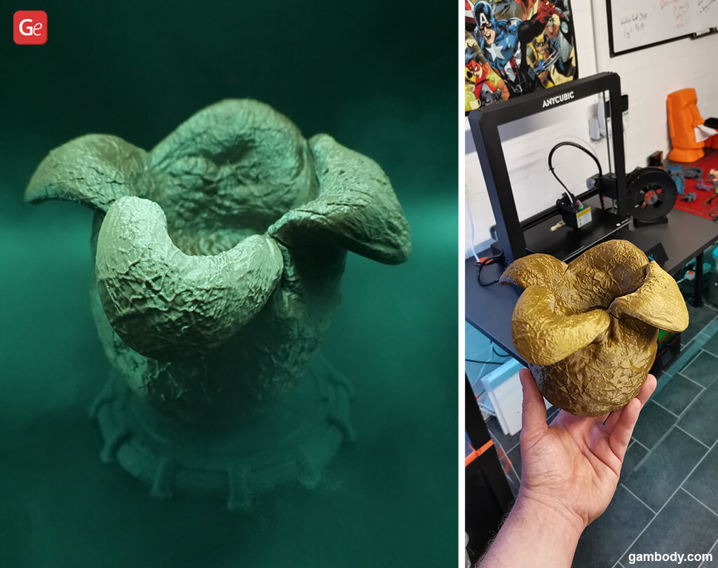 3D printed facehugger egg