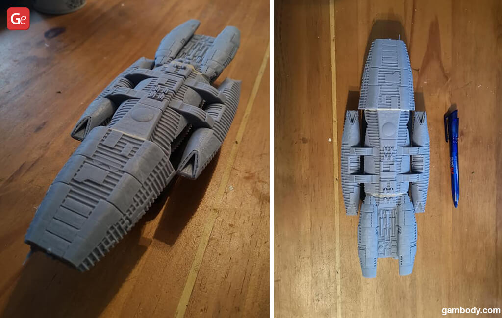 10  inch Battlestar Galactica ARC 3d printed   New 