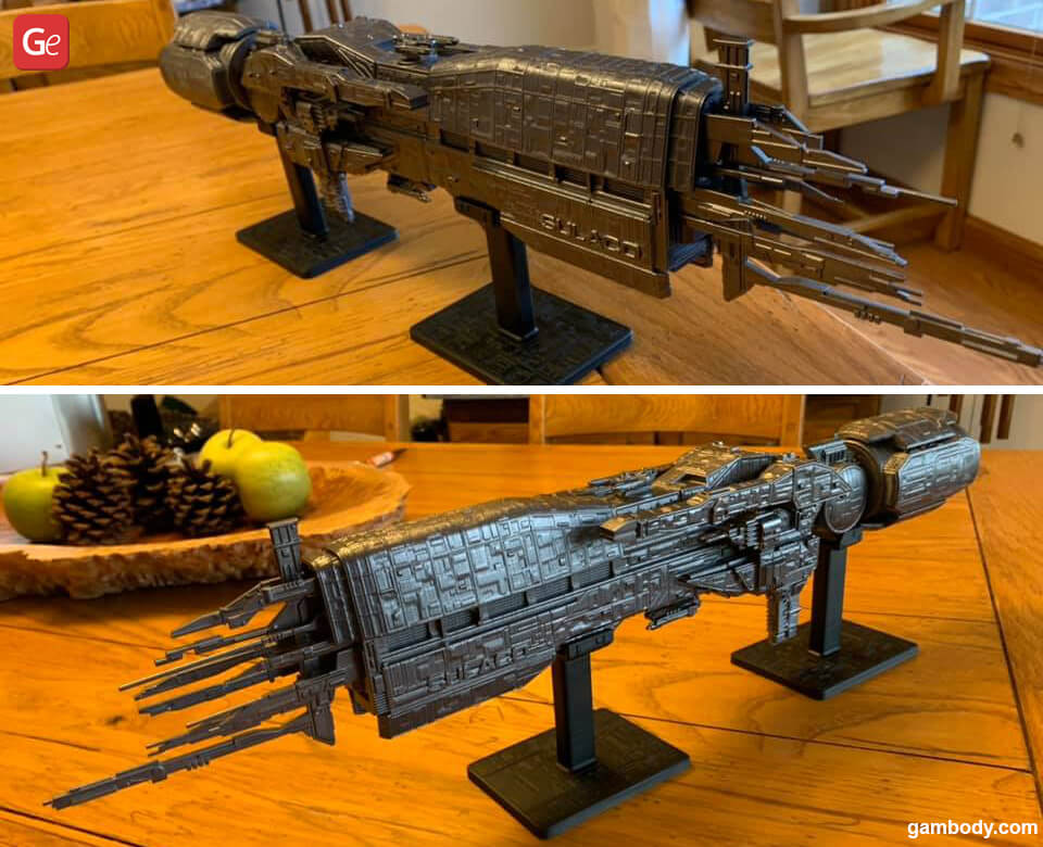 Alien ship model