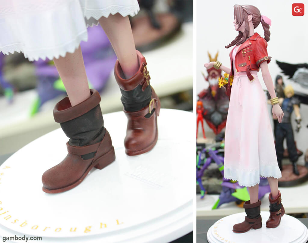 Aerith Gainsborough Final Fantasy 7 3D printed statue