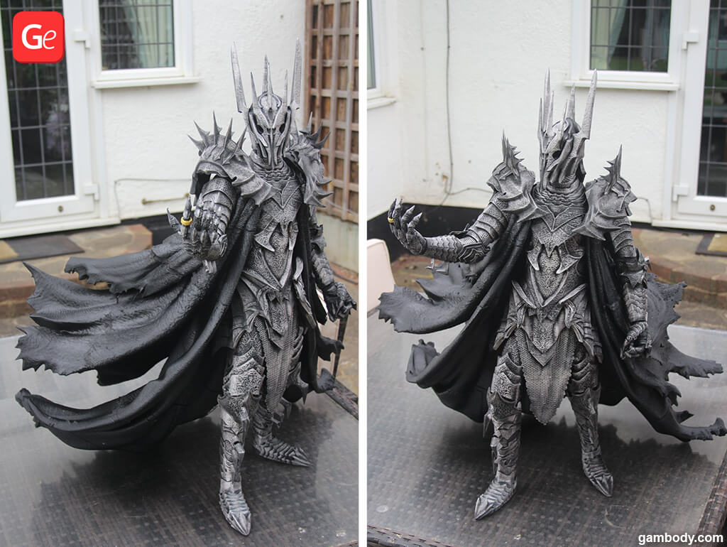 Sauron figurine how to start 3D printing