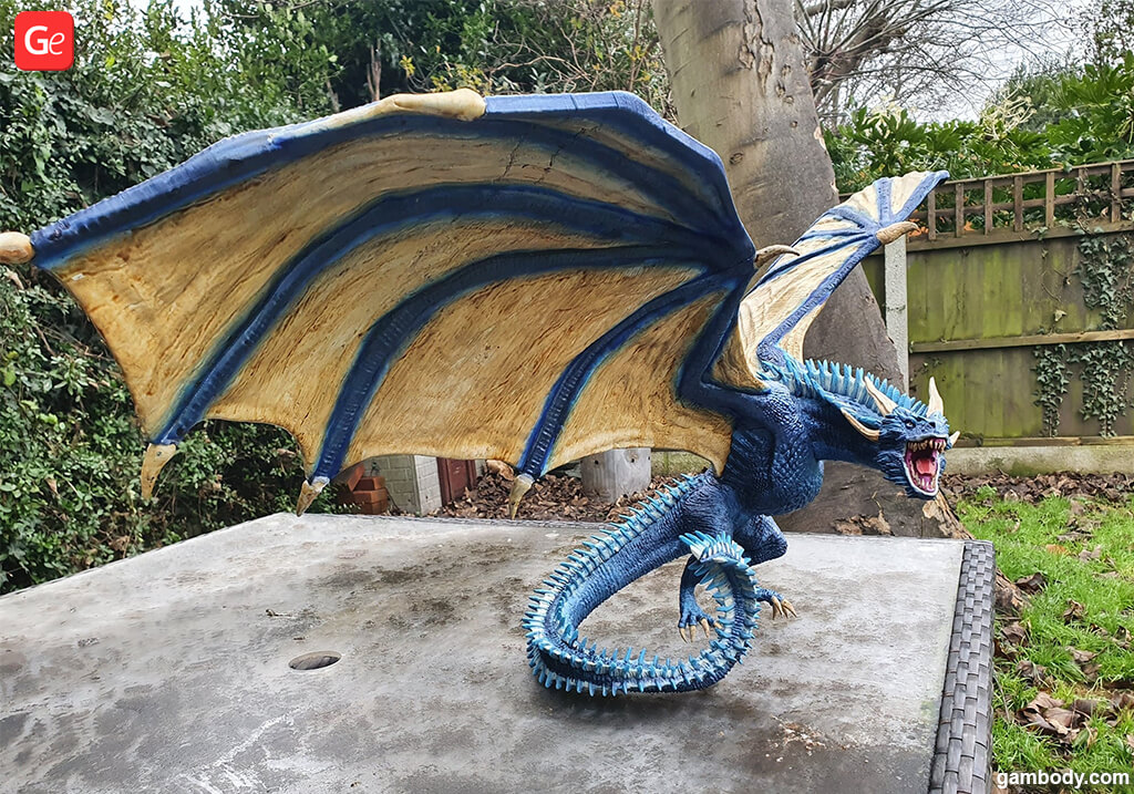 Viserion dragon model basics of 3D printing