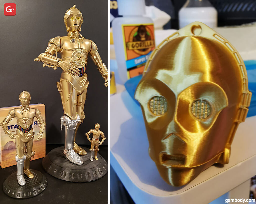 Star Wars 3D print files C-3PO robot