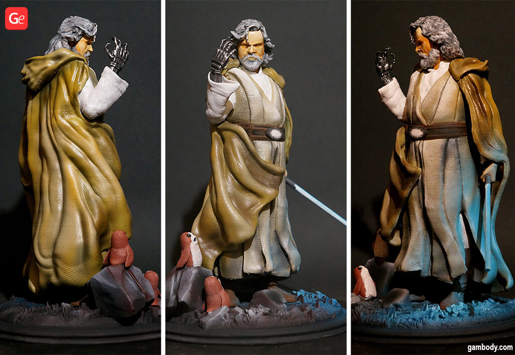 3D printer files Star Wars Luke Skywalker