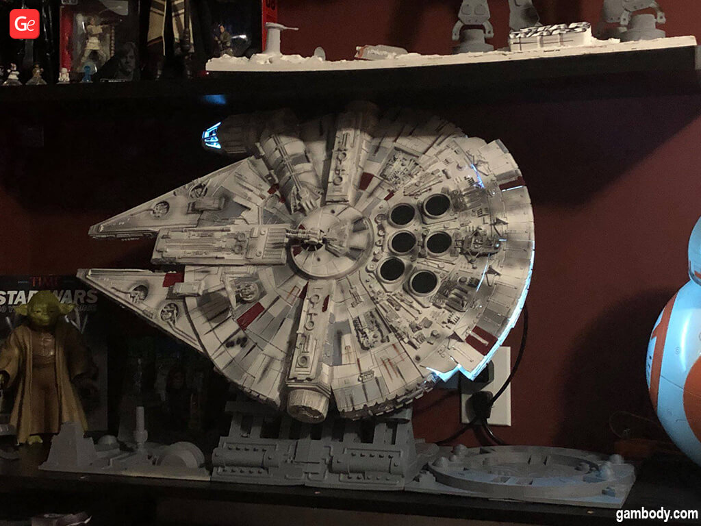 Millennium Falcon 3D print