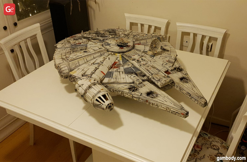 Millennium Falcon model Star Wars STL