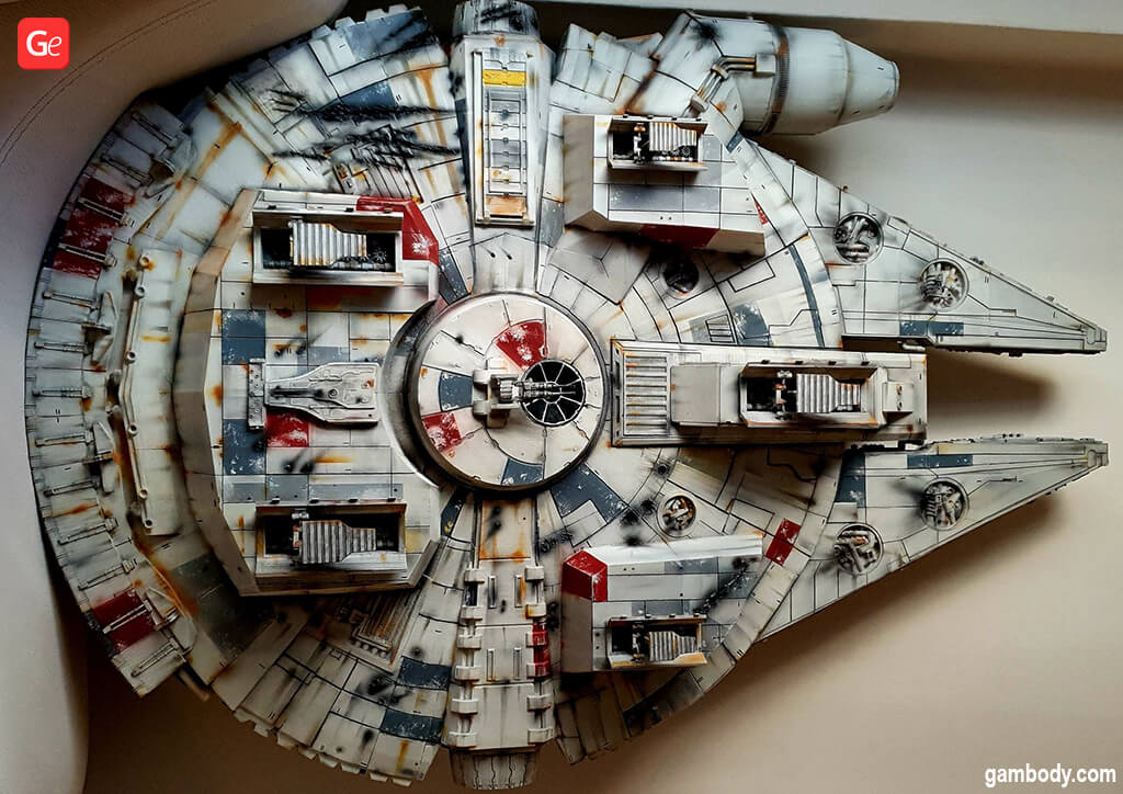 Millennium Falcon STL files