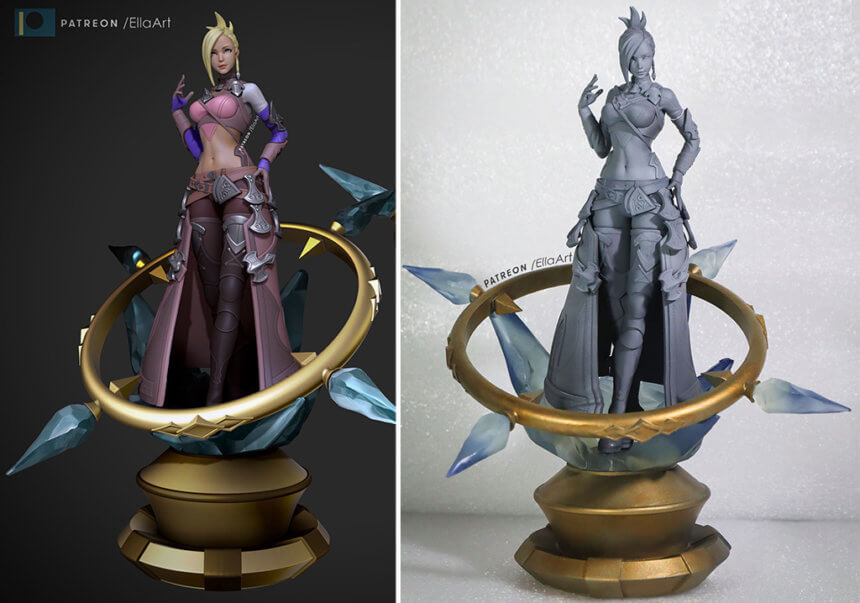 Final Fantasy Figures for 3D Printing Top Selection