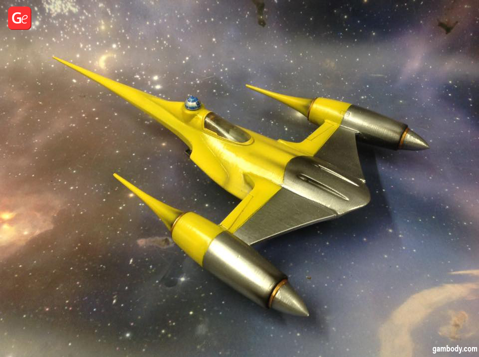 Naboo N-1 Starfighter 3D print