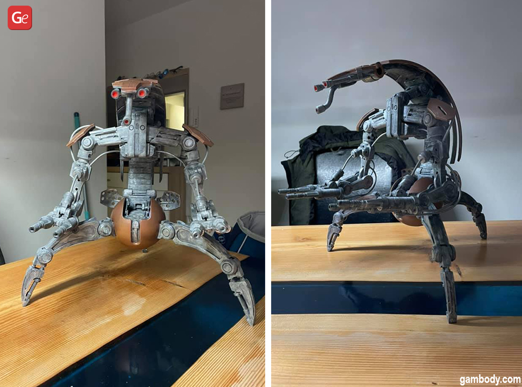 Star Wars 3D models Droideka