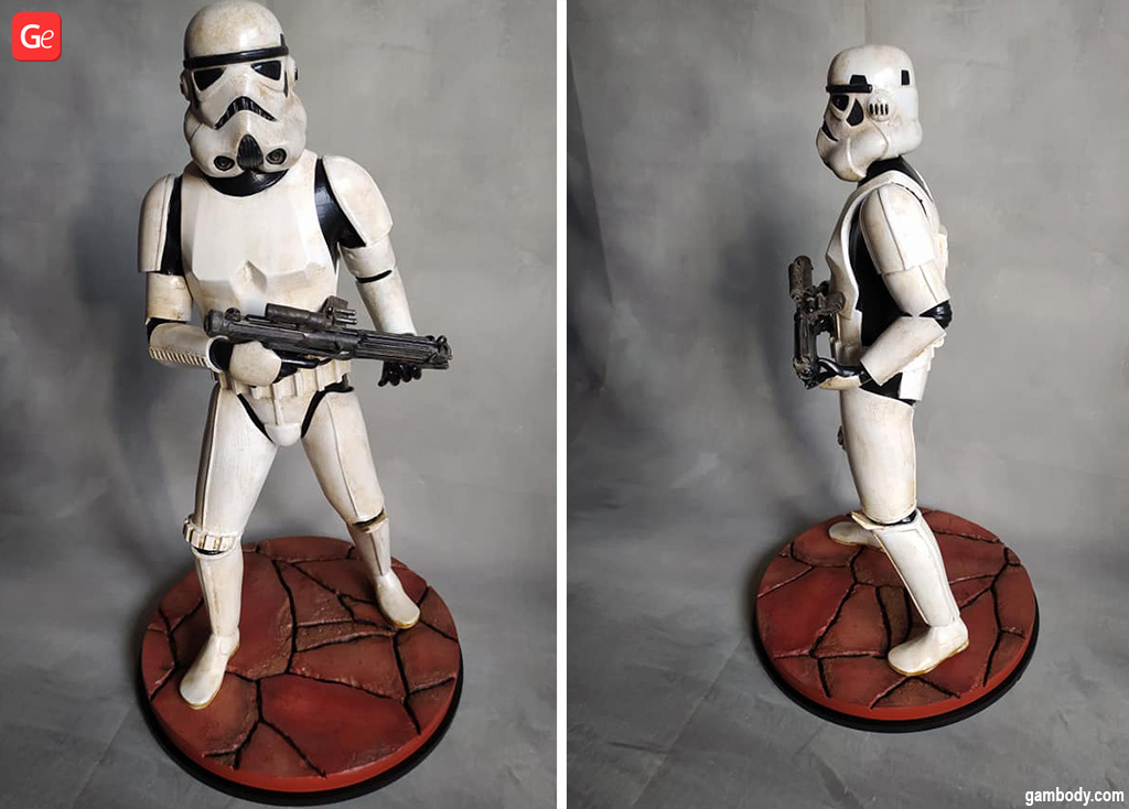 3D printed Stormtrooper