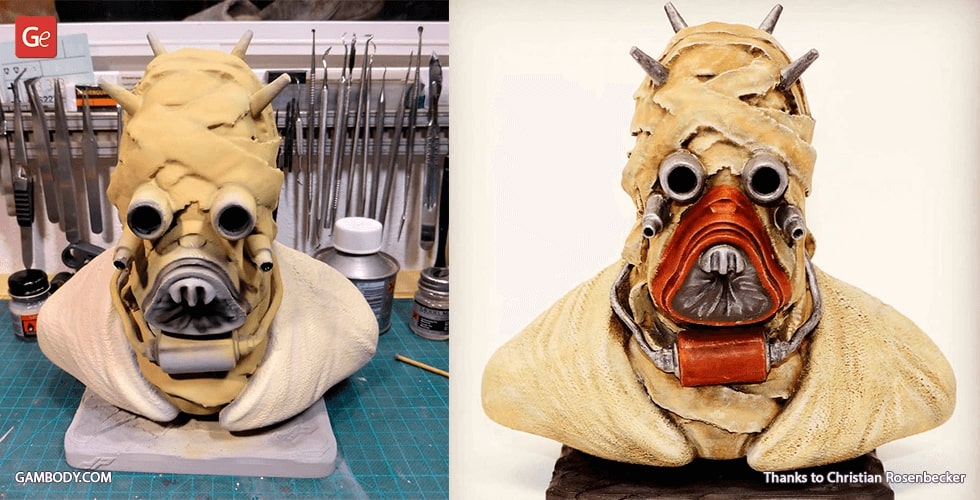 Star Wars Tusken Raider 3D print