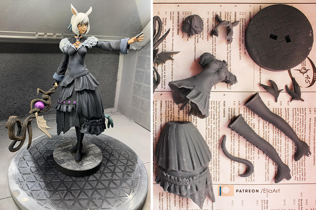 Y'shtola Rhul Final Fantasy 3D print