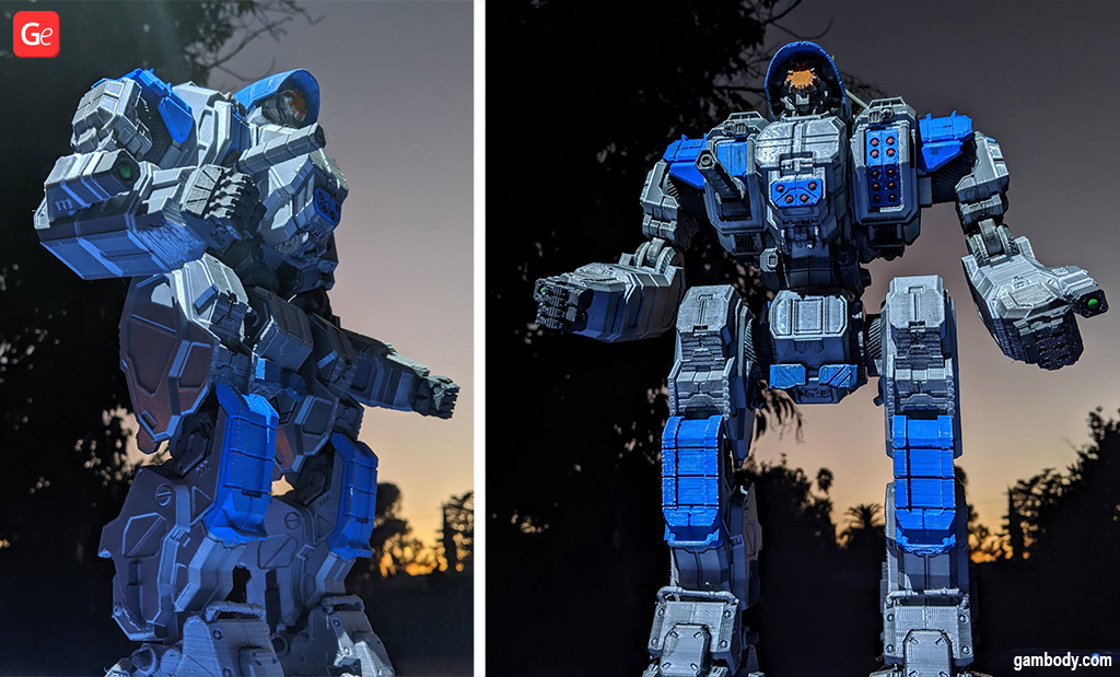 Large-scale BattleTech models Cyclops