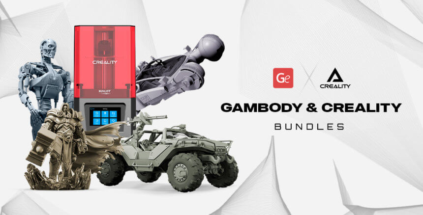 Gambody Creality Bundles With New Halot One Resin 3D Printer