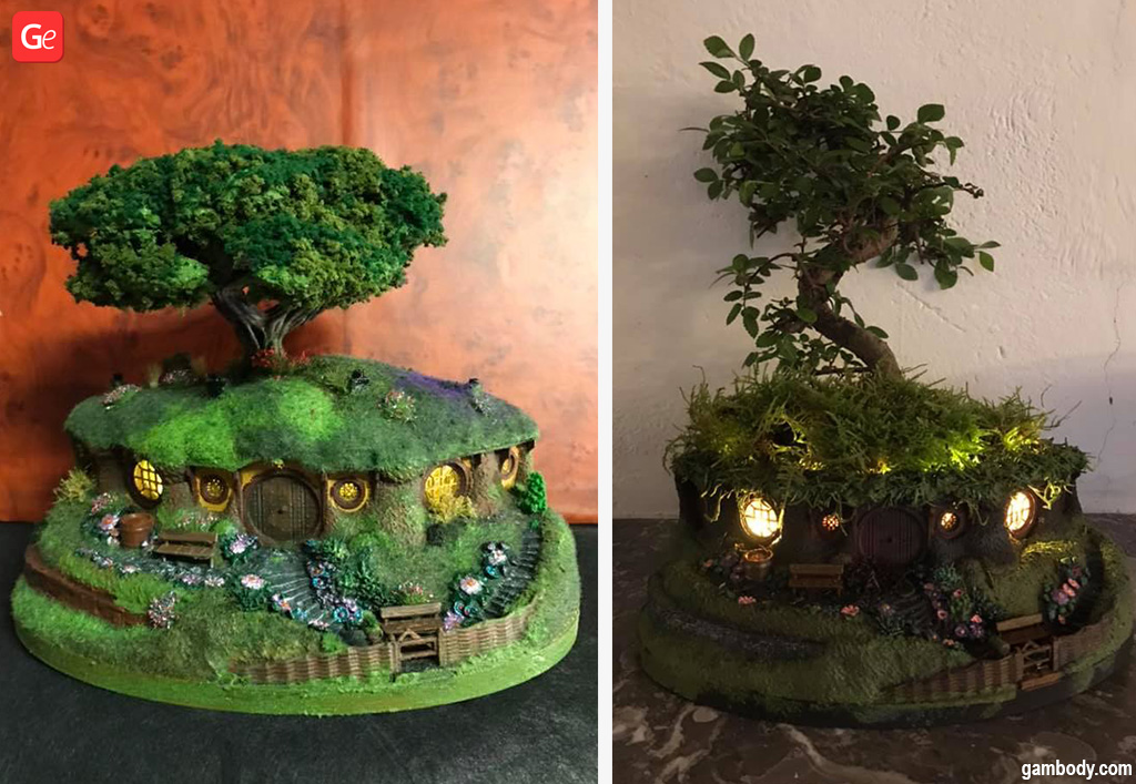 3D printed D&D building LOTR style