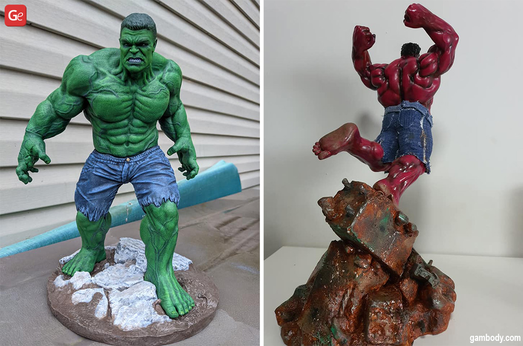 HULK FROM THOR RAGNAROK INSPIRITED MODEL 3D model 3D printable