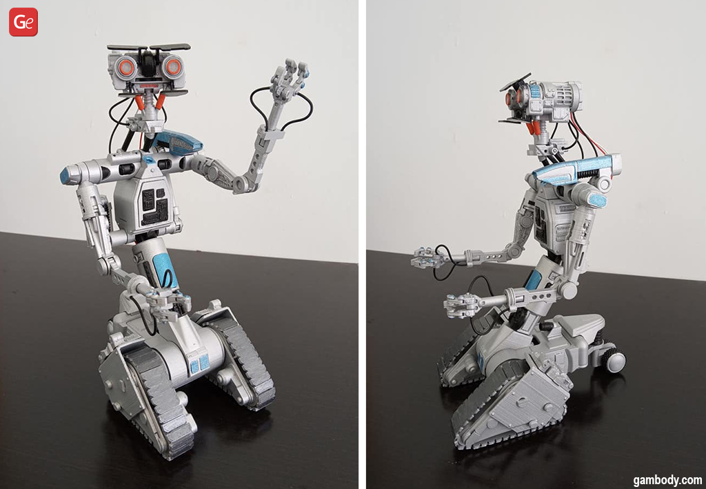 Johnny 5 STL 3D printing files