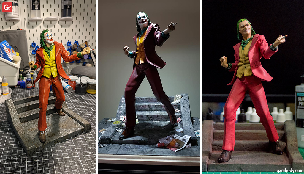 Joker statue