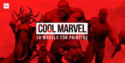 Marvel New Movies and Cool 3D Models to Print