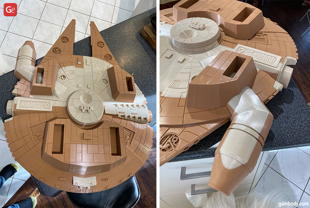 Millennium Falcon popular 3D prints 2023