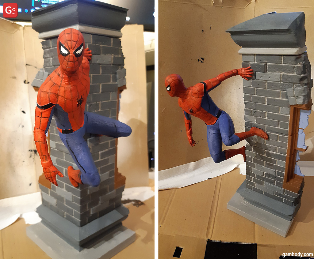 Spider-Man Wall Crawler cool things to 3D print