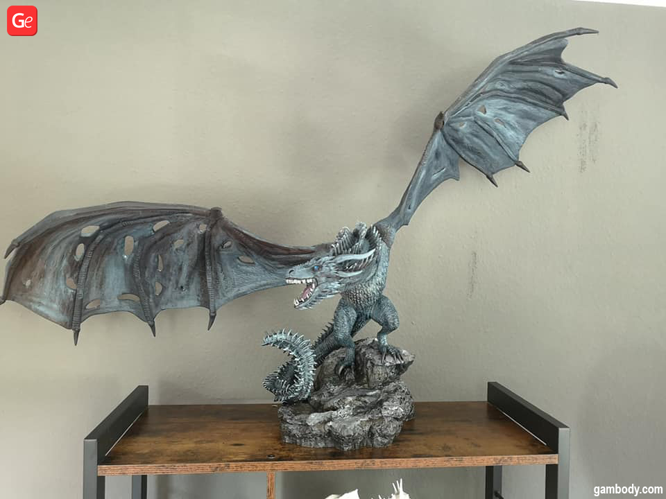 Viserion dragon popular 3D prints