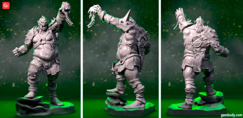 DnD Props for a 3D Printed Dungeons and Dragons Game (D&amp;D)